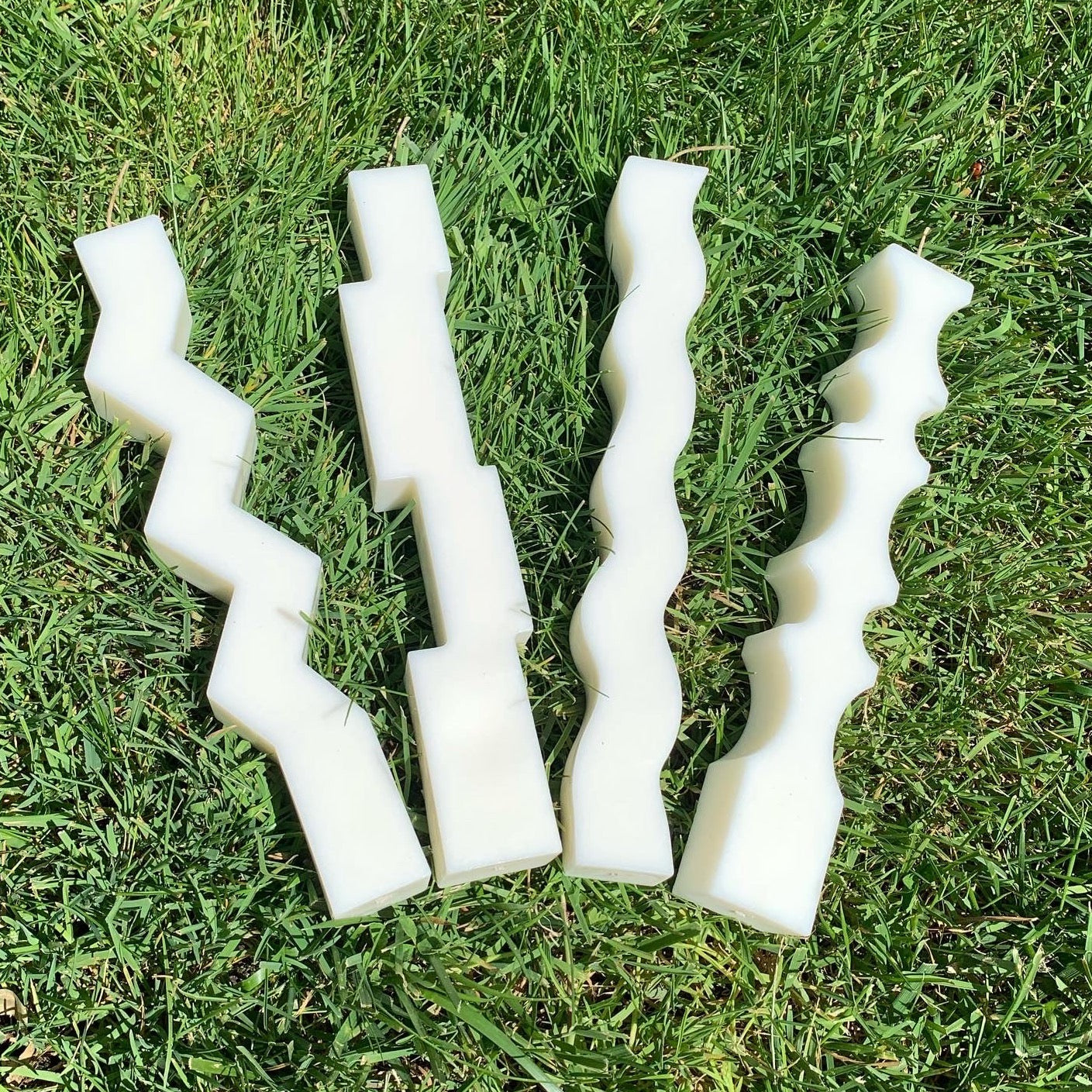 Funky Pillar Candles