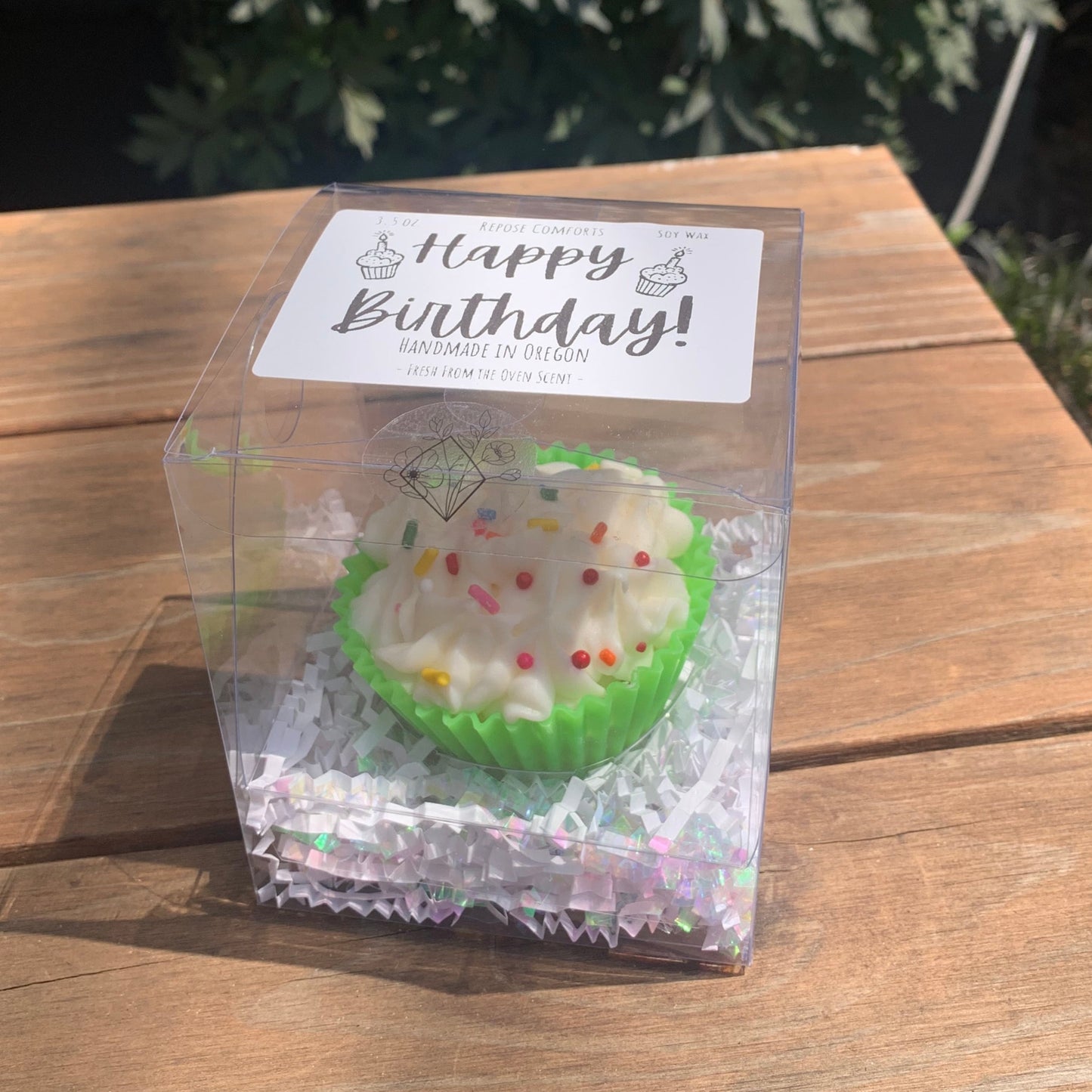 Birthday Cupcake Candle