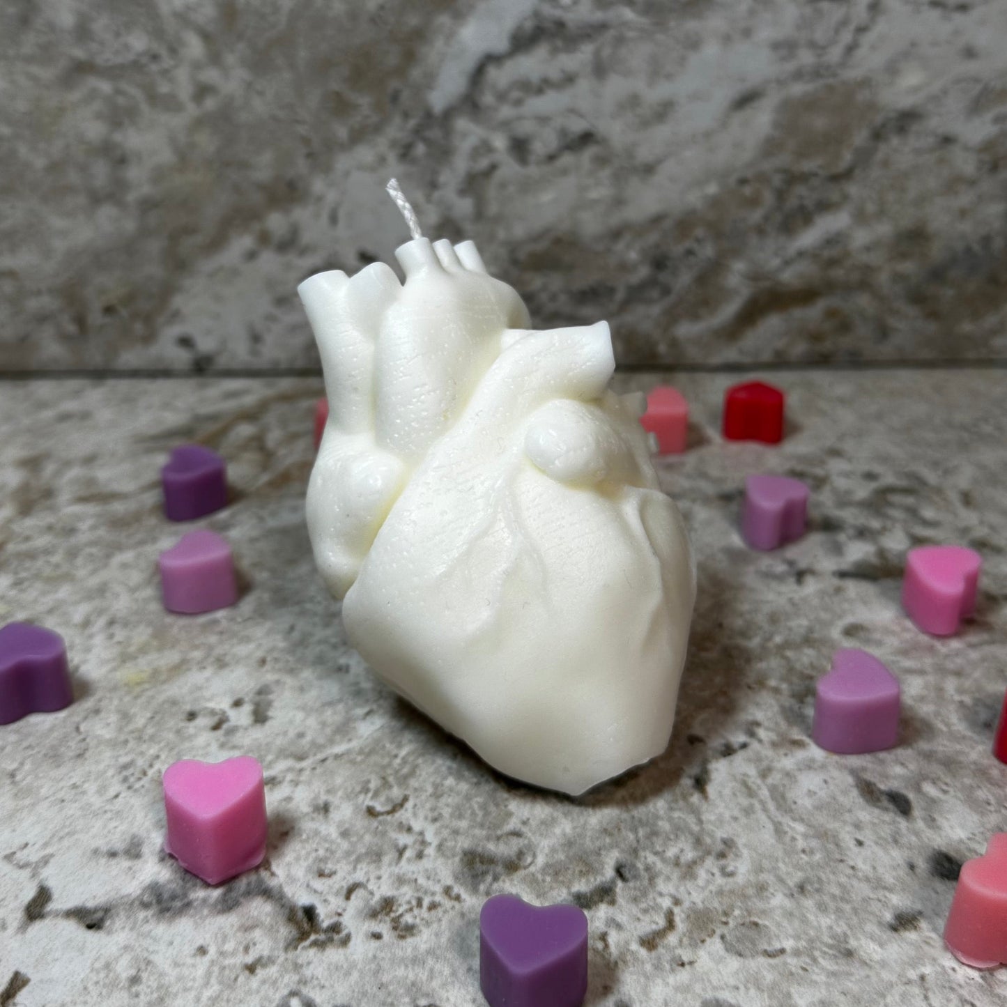 Anatomically Correct Heart Candle