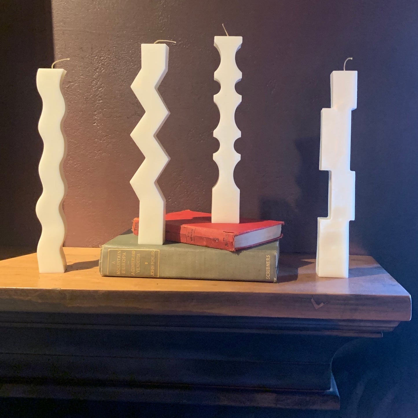 Funky Pillar Candles