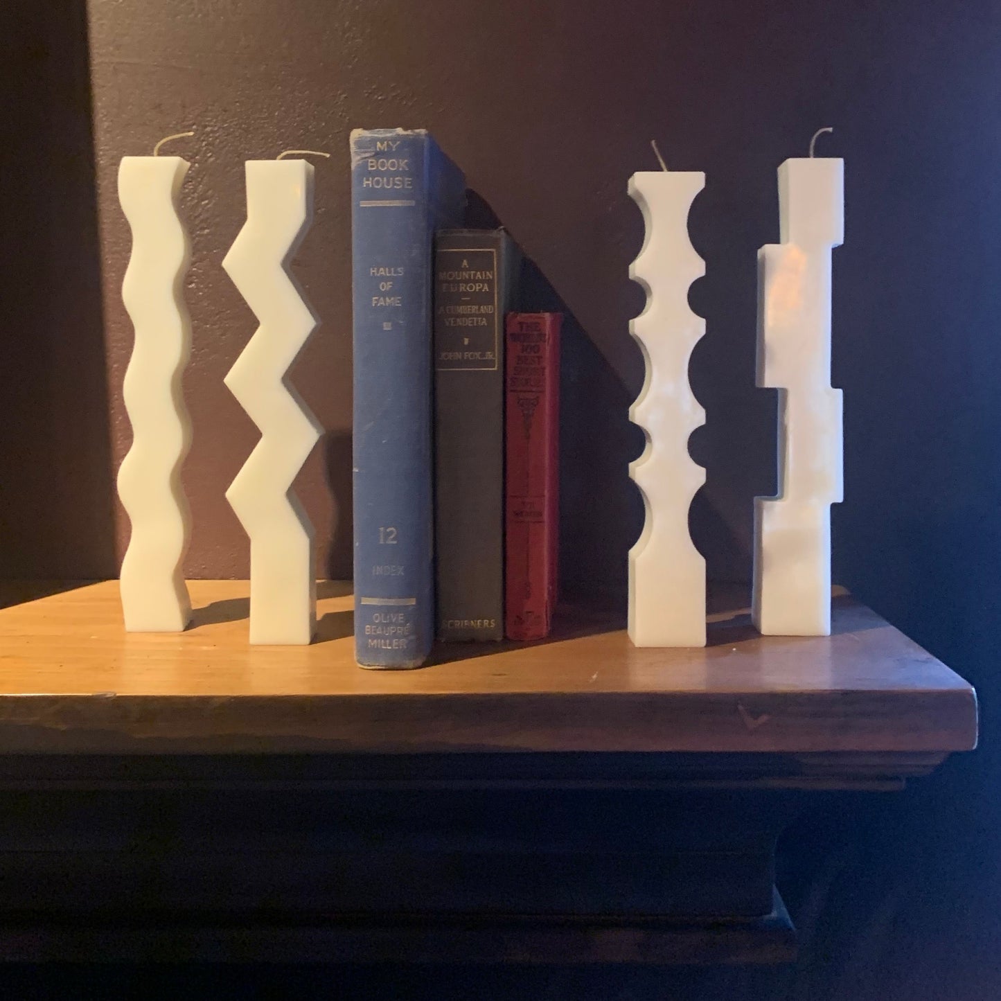 Funky Pillar Candles